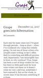 Mobile Screenshot of grape.co.za