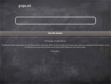Tablet Screenshot of grape.net